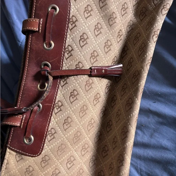Dooney & Bourke Brown Monogram Bag